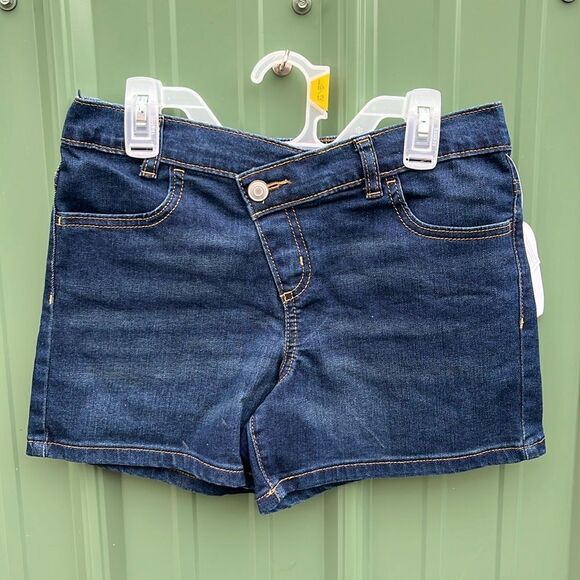 Girls Summer T-Shirt & Denim Shorts 2 Piece Set Size L - Picture 2 of 5